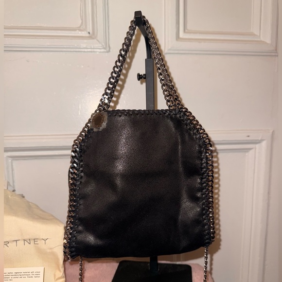 Stella McCartney Black Falabella Mini Tote Bag (NWT) - Picture 3 of 16